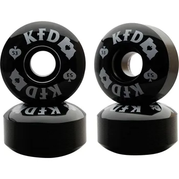 Kolečko na skateboard KFD kolečka - Team 100A Skateboard Wheels 4-Pack (MULTI1195) velikost: 53mm