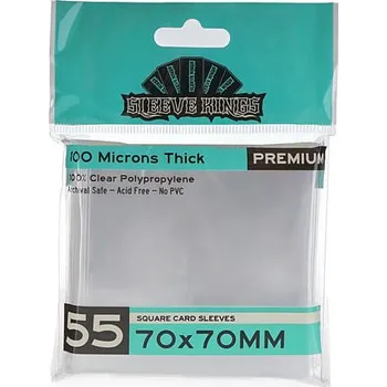 Příslušenství k deskovým hrám Obaly na karty 70 x 70 mm (Sleeve Kings Premium)