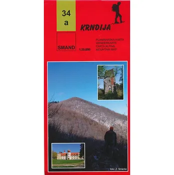 Smand d.o.o. vydavatelství mapa Krndija 1:30 t.
