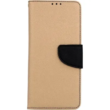 Pouzdro na mobilní telefon Pouzdro Vivo Y76 5G knížkové zlaté (kryt neboli obal na Vivo Y76 5G)