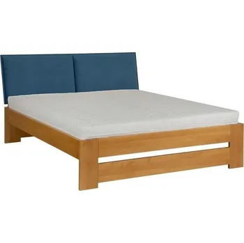 Postel Casarredo Postel GRAUS 187 šířka 180 cm buk rustikal ZG002 modrá