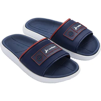 Pánské pantofle Rider Block Slide 11738-21192 Pánské pantofle bílo / modré 42