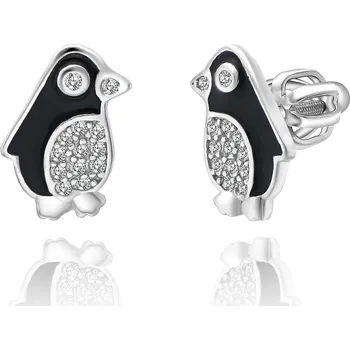 Náušnice Olivie Stříbrné náušnice na šroubek TUČŇÁK 5928 Ag 925; ≤1,6 g.