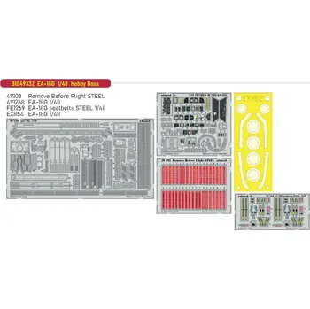 Plastikový model Eduard 1/48 EA-18G (HOBBY BOS)
