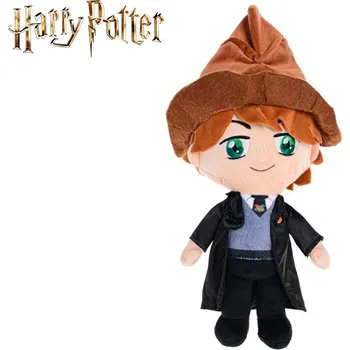 plyšák Mikro trading Harry Potter - Ron plyšový - 29 cm - stojící v klobouku