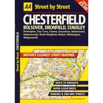 AA Publishing atlas Chesterfield 1:10 t.-1:15 t.