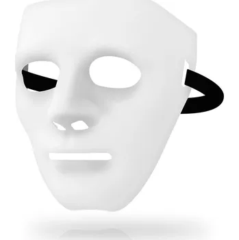 Erotická maska OhMama Masks White Mask