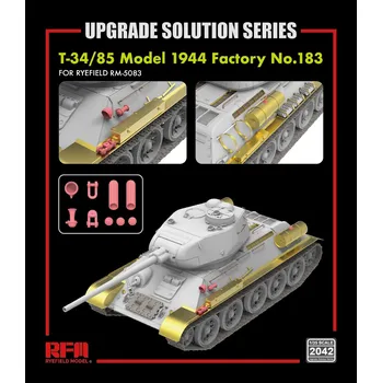 Plastikový model Ryefield model 1/35 Upgrade set for RFM5083 T-34/85 Model 1944