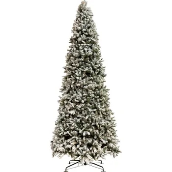 Vánoční stromek Vánoční veliký zasněžený strom jedle Snowy Tree - 200*200*450 cm
