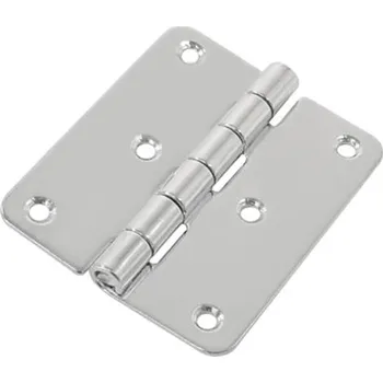 brána Essentra 1285098 - kazetový nerezový pant na dvířka, 50,3 x 60 mm