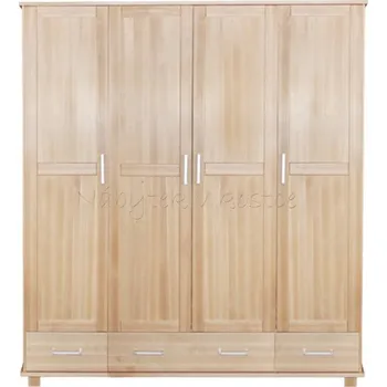 Obývací stěna Buková skříň BORA B4 Barevné provedení: Šedá.