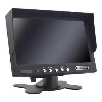 Monitor do auta TFT7A2 Monitor 7" 2ch 4PIN 12/24V