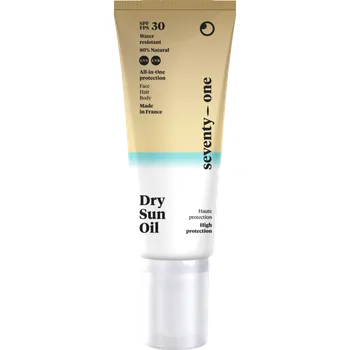 Přípravek na opalování SeventyOne Percent Dry Sun Oil SPF30 100 ml