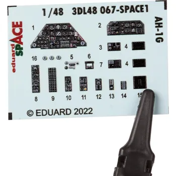 Plastikový model Eduard 1/48 AH-1G SPACE (SPECIAL HOBBY)
