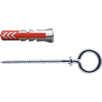 Hmoždinka Fischer Hmoždinka DuoPower s očkem 10x50 OH 2 ks