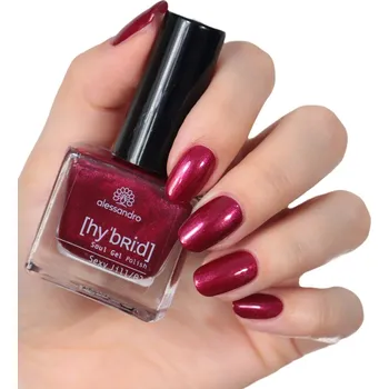 Lak na nehty Alessandro Hybrid gelový lak SEXY JILL 8 ml