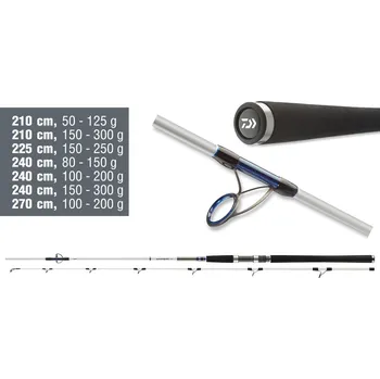 Přívlačový prut Daiwa GRANDWAVE PILK - 2,10 m, 50 - 125 g