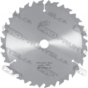 Pilový kotouč Pilový kotouč pro podélné řezání dřeva s SK, 225383-55, 400x4x30 mm LFZ-24 Z