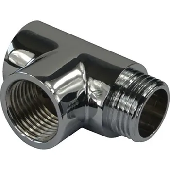 Fitinka GUVEX T - kus pro topnou tyč chrom