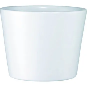 Obal na květináč Piskáček Praha Obal keramický bílý, pr.23 cm