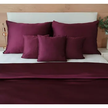 Povlečení Povlečení Luna švestková: 140x200cm, 70x90cm