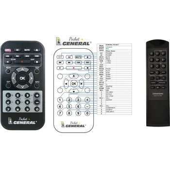 Dálkový ovladač General GRUNDIG M16 - náhradní dálkový ovladač