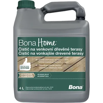 Univerzální čisticí prostředek Bona Čistič na venkovní dřevěné terasy Home 4 l