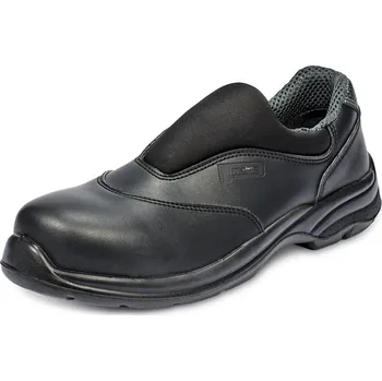 Pracovní obuv CERVA OBUV FIACRE MOKASÍNA S2 ČERNÁ 46