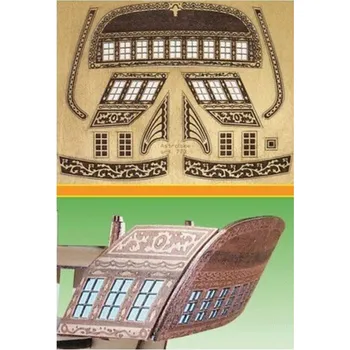 RC vybavení Mantua Model Gravírované díly dřevo: Astrolabe