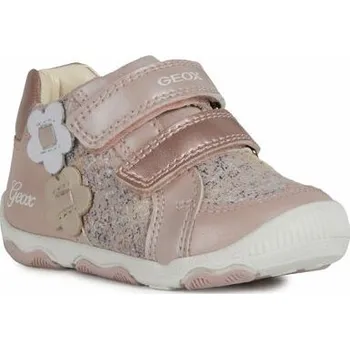 Dívčí polobotky kožené celoroční botičky Geox Balu C8172 velikost 23