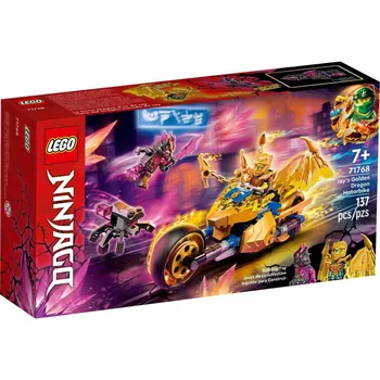 Stavebnice LEGO LEGO Ninjago 71768 Jayova zlatá dračí motorka