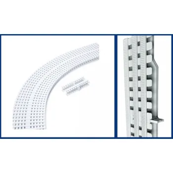 Pooltechnika Přelivová mřížka ohebná š.335mm v.22mm