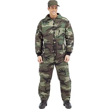 Sportovní střelba ROTHCO Kombinéza zateplená prošívaná WOODLAND velikost: XL + Doprava zdarma na další nákup