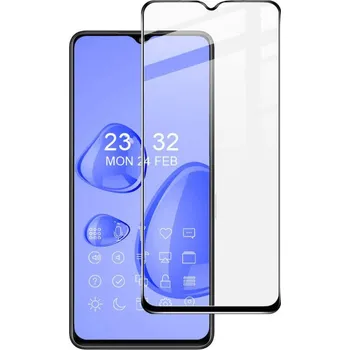 Picasee 3D ochranné tvrzené sklo s rámečkem pro OPPO A16s - černé