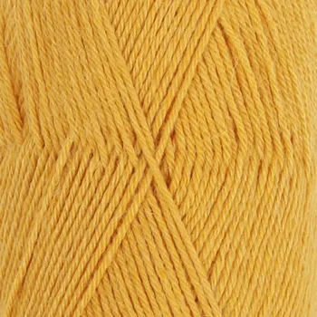 Příze Příze Drops Nord uni color 18 - zlatá žlutá