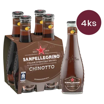 Limonáda Sanpellegrino Chinotto sklo 20cl - 4 ks