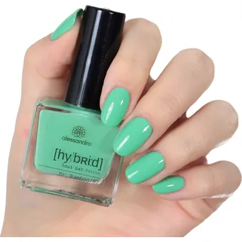 Lak na nehty Alessandro Hybrid gelový lak MR. BAMBOO 8 ml