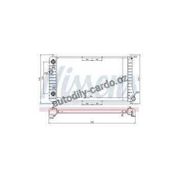 Chladič motoru Chladič motoru NISSENS 60917