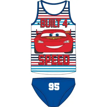 Chlapecké spodní prádlo E plus M chlapecké spodní prádlo tílko a slipy Disney Cars s auty Velikost: 116/122
