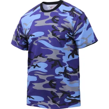 ROTHCO Triko ELECTRIC BLUE CAMO velikost: XXL