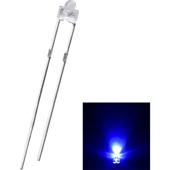Polovodič LED dioda kulatá 1.8mm, modrá