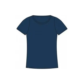 Dámské tričko Progress ORIGINAL POLY tm.modrá XXL; Modrá triko