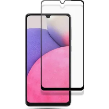 3x Picasee 3D tvrzené sklo s rámečkem pro Samsung Galaxy A33 5G A336 - černé - 2+1 zdarma