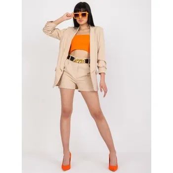Dámská souprava s kapsami elegantní JARRED béžová