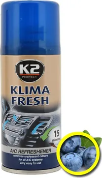K2 Klima Fresh čistič klimatizace borůvka 150 ml