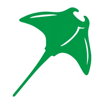 Samolepící dekorace Rejnok 004 pravá manta (12 - zelená) SAMOLEPKA NA AUTO, NÁLEPKA, FÓLIE, POLEP, TUNING, VLASTNÍ TEXT, TISK, AUTOSAMOLEPKY.cz, POLEPY, OBRÁZEK, LOGO, 3D STICKERS