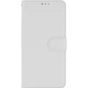 Pouzdro na mobilní telefon Pouzdro Realme C31 knížkové bílé s přezkou (obal neboli kryt na Realme C31)