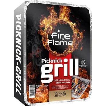 Zahradní gril Jednorázový gril SOLO 300 x 230 mm