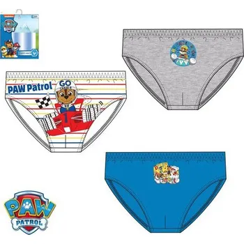 Chlapecké spodní prádlo Sun City chlapecké spodní prádlo/slipy 3ks Tlapková patrola Velikost: 98 (2-3 roky)