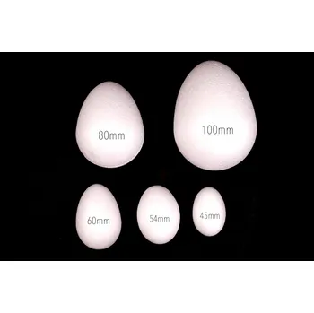 Polystyrenové vejce výška 60mm